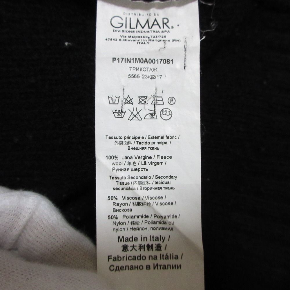 美品 N°21 ヌメロヴェントゥーノ BI-COLOR LOGO KNIT TOPS 長袖