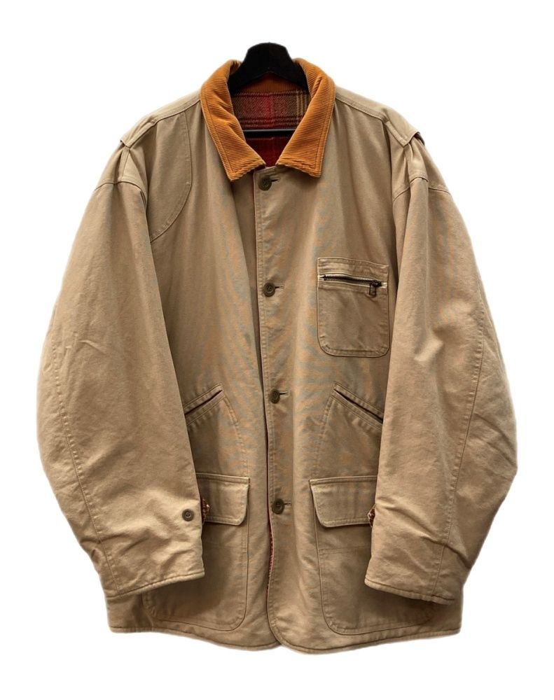 ラルフローレン RalphLauren CHAPS REVERSIBLE COVERALL JACKET リバーシブル カバーオール ジャケット アウター コート 薄茶 D-OS 1380 サイズ EL ジャケット 無地 ベージュ 104MT-1440