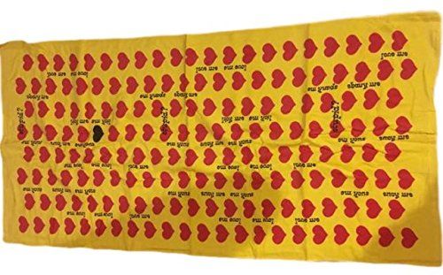 hide（ヒデ）X JAPAN オフィシャルグッズ Yellow Heart バスタオル