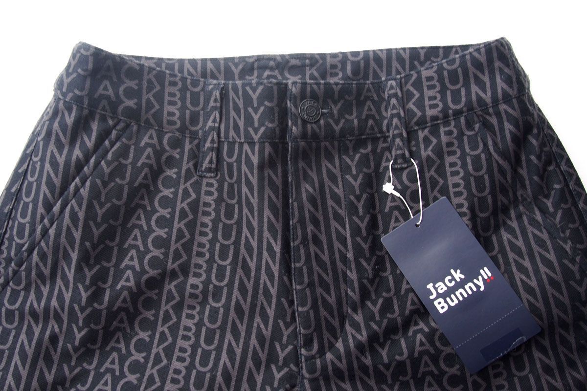 BUNNY｜防風ツイルロングパンツ｜レディースゴルフウェア｜1｜ブラック