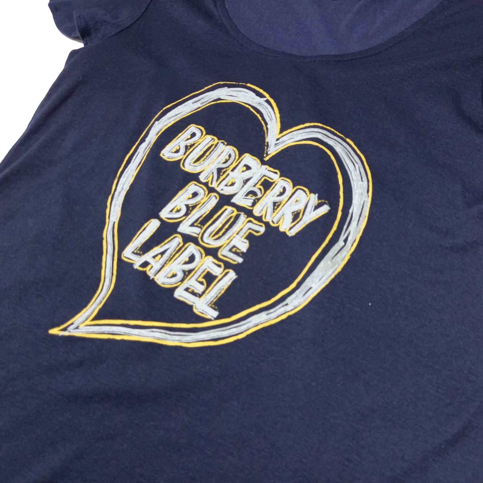 バーバリー ブルーレーベル ノバチェック 半袖 ロゴTシャツ