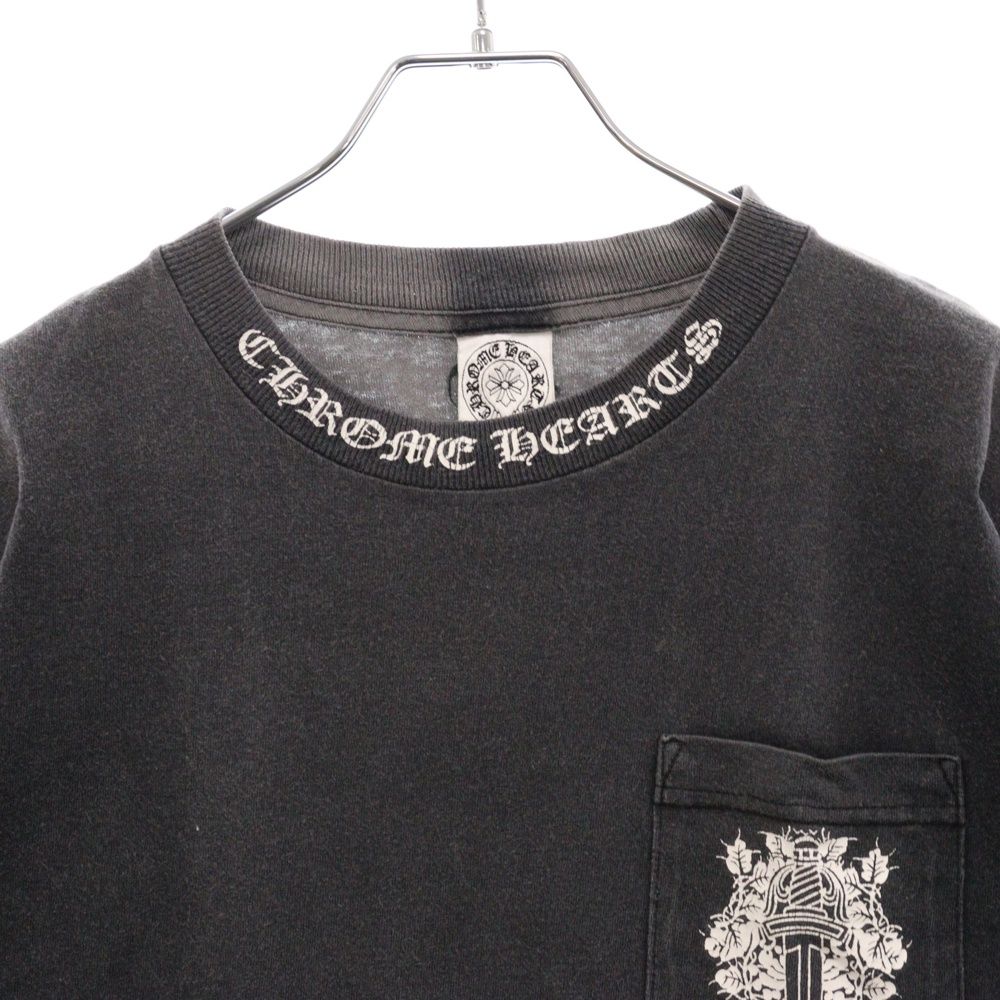 CHROME HEARTS (クロムハーツ) OLD ネックロゴ 胸ポケットダガー 