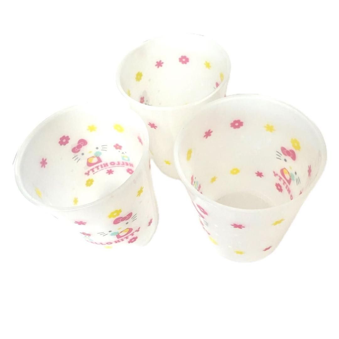 2000 Sanrio ハローキティ コップ サンリオ プラスチック カップ Hello