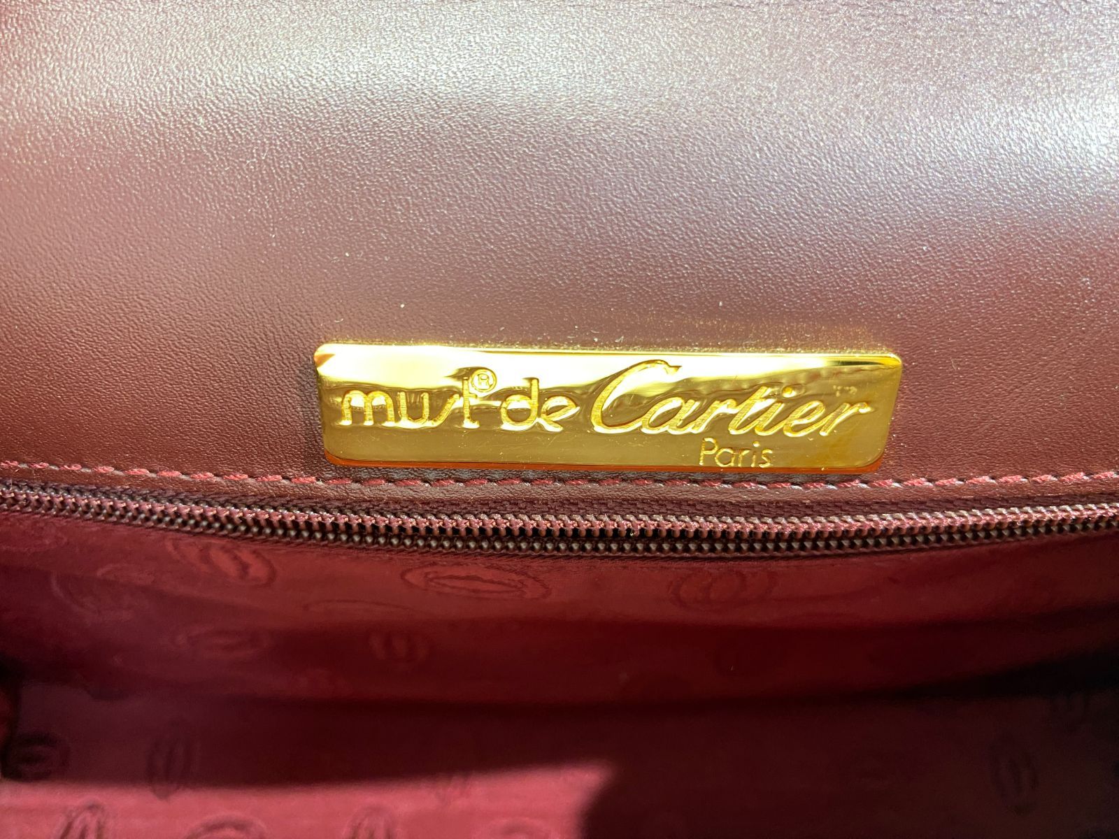 Cartier バングル INT461 Cartier Cufflinks Backgammon Onyx Black Enamel & 925