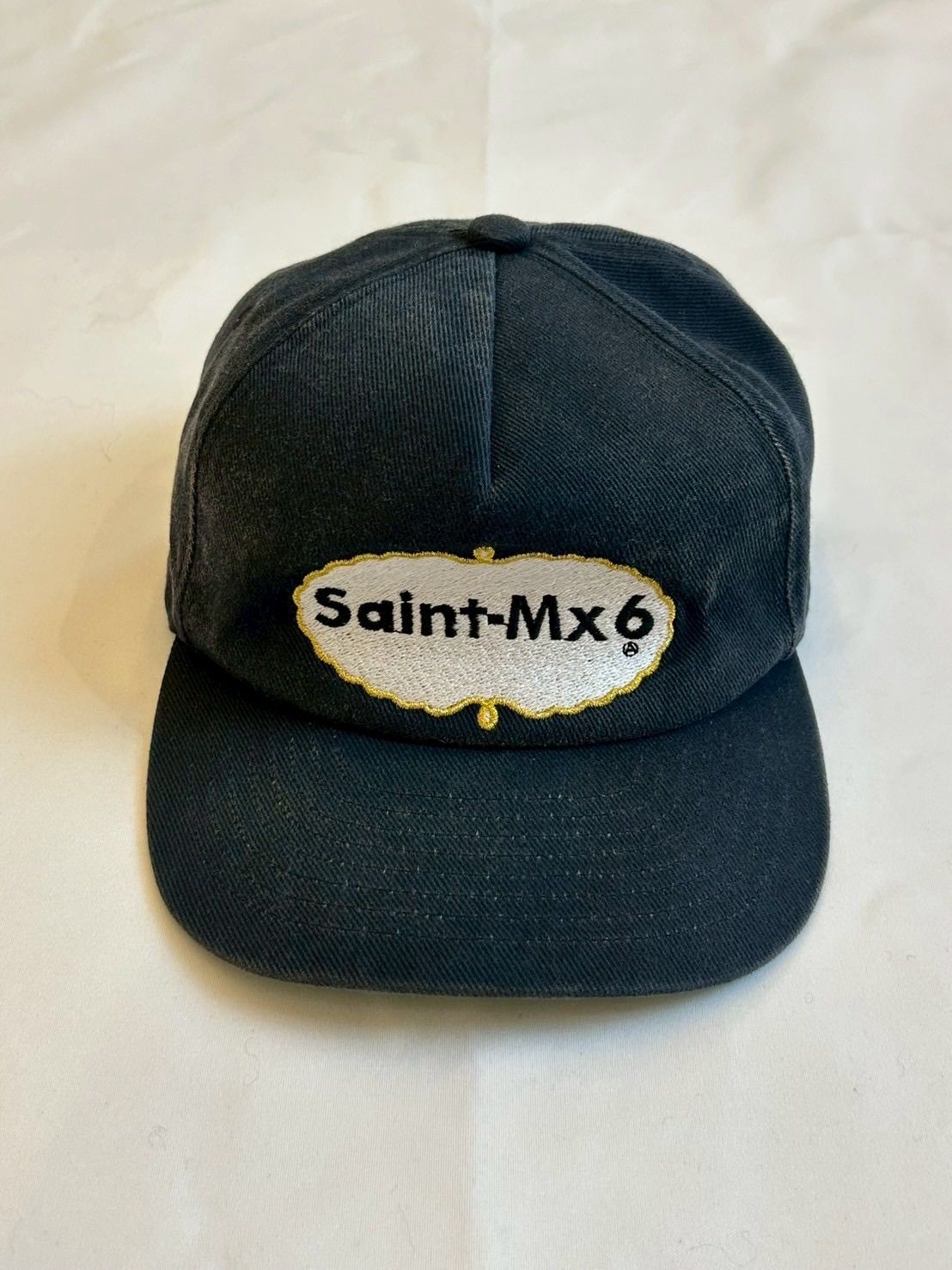 25ss 新品 SAINTM×××××× セントマイケル キャップ SAINT MICHAEL(セントマイケル) 25SSフロントロゴ ウォッシュ