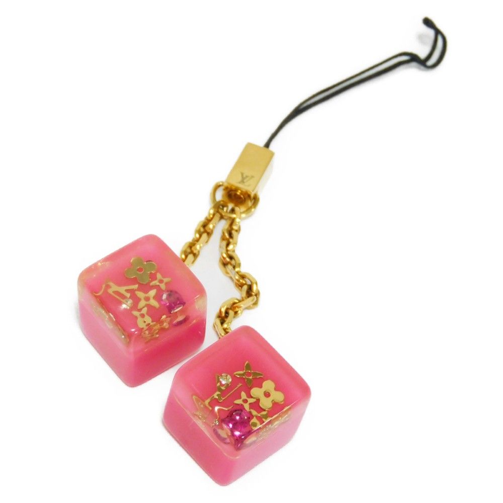 ルイヴィトン ストラップ アクセソワールテレフォンヌアンクルージョンM65322 LOUIS VUITTON 美品 ルイヴィトン アクセソワールテレフォンヌ