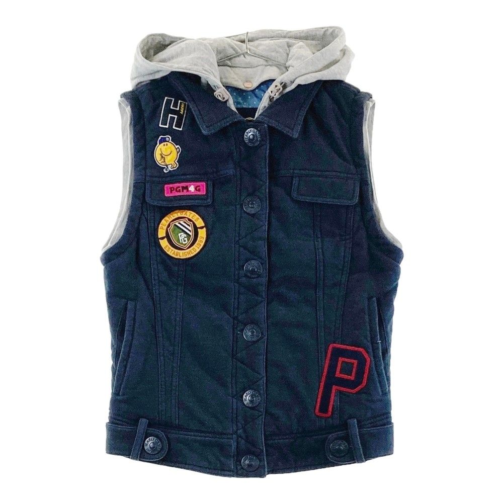 緊急セール！未使用☆パーリーゲイツ リバーシブルベスト ニット×千鳥