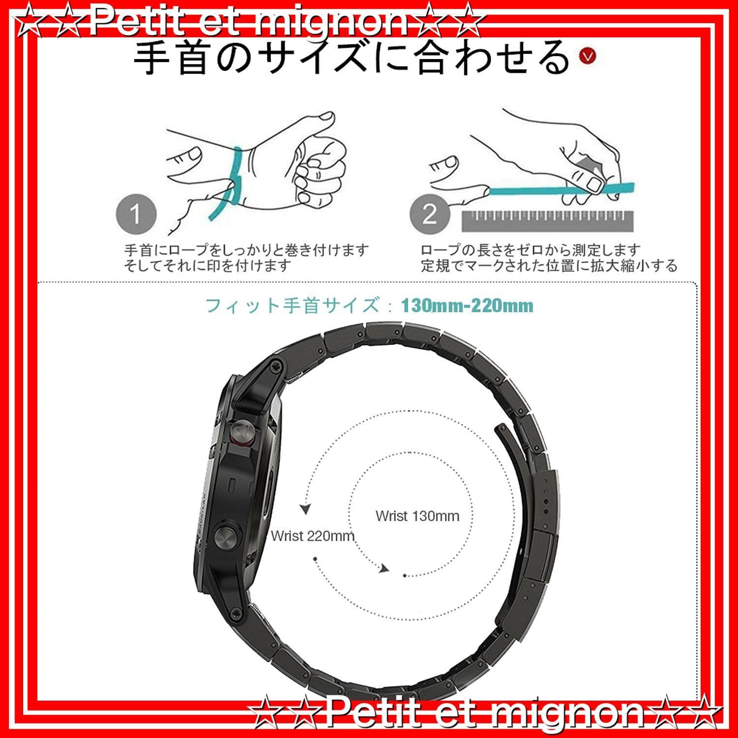 即日発送Approach S62 2 Instinct EPIX 5 Fenix Fenix 6 Solar Fenix 7 用 フルブラック GARMIN ガーミン