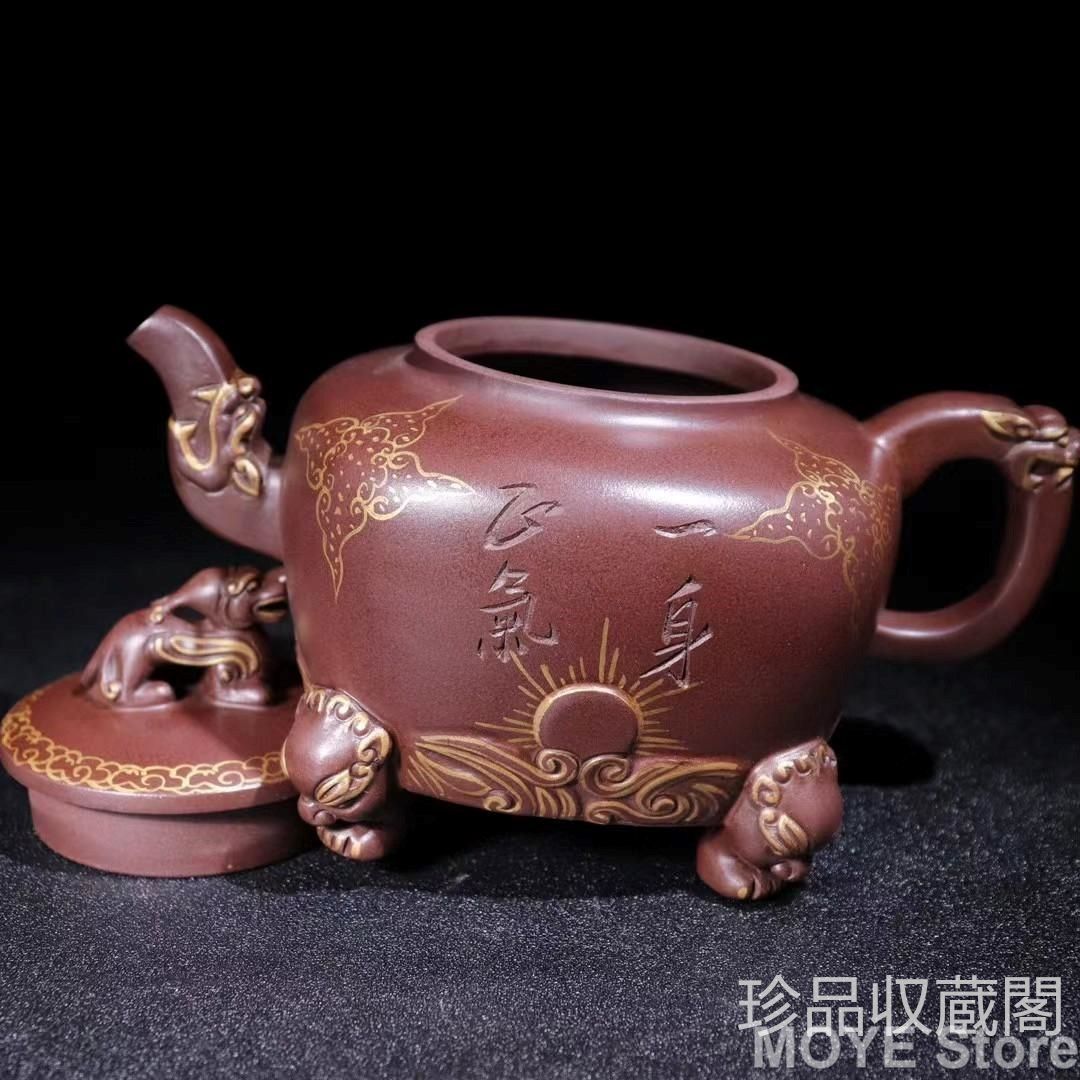 全身正気紫砂壺