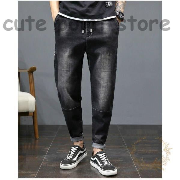 デニムパンツ スウェット