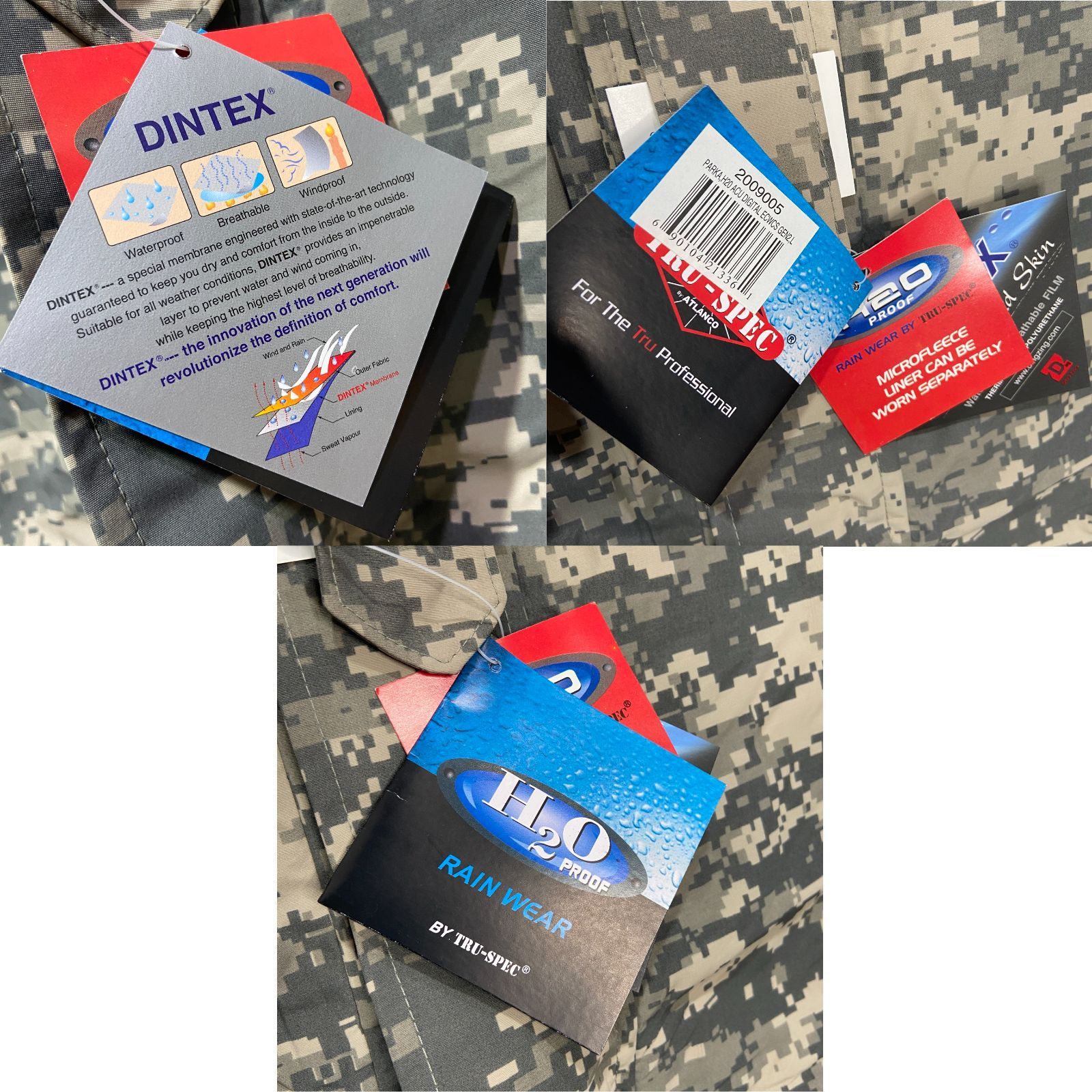 ☆新品デッドストック☆TRU-SPECトゥルースペック☆H2O ECWCS GEN2 
