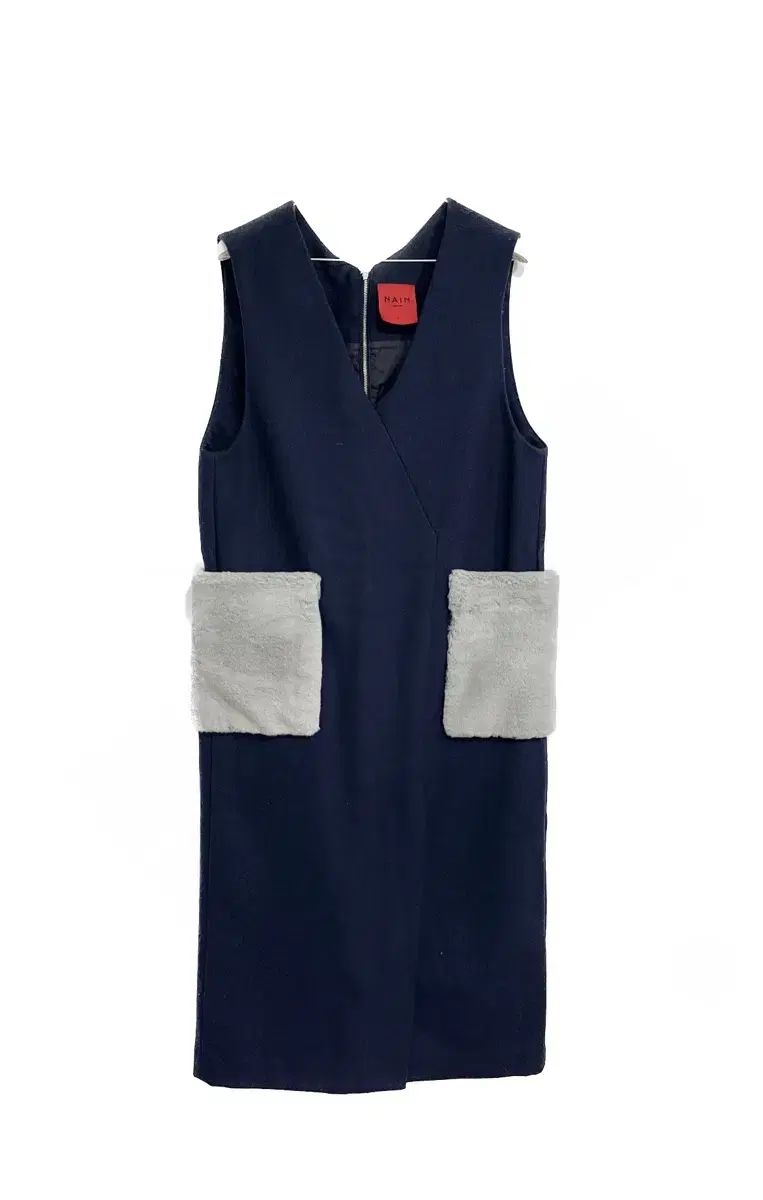 ファー ロング丈ワンピース