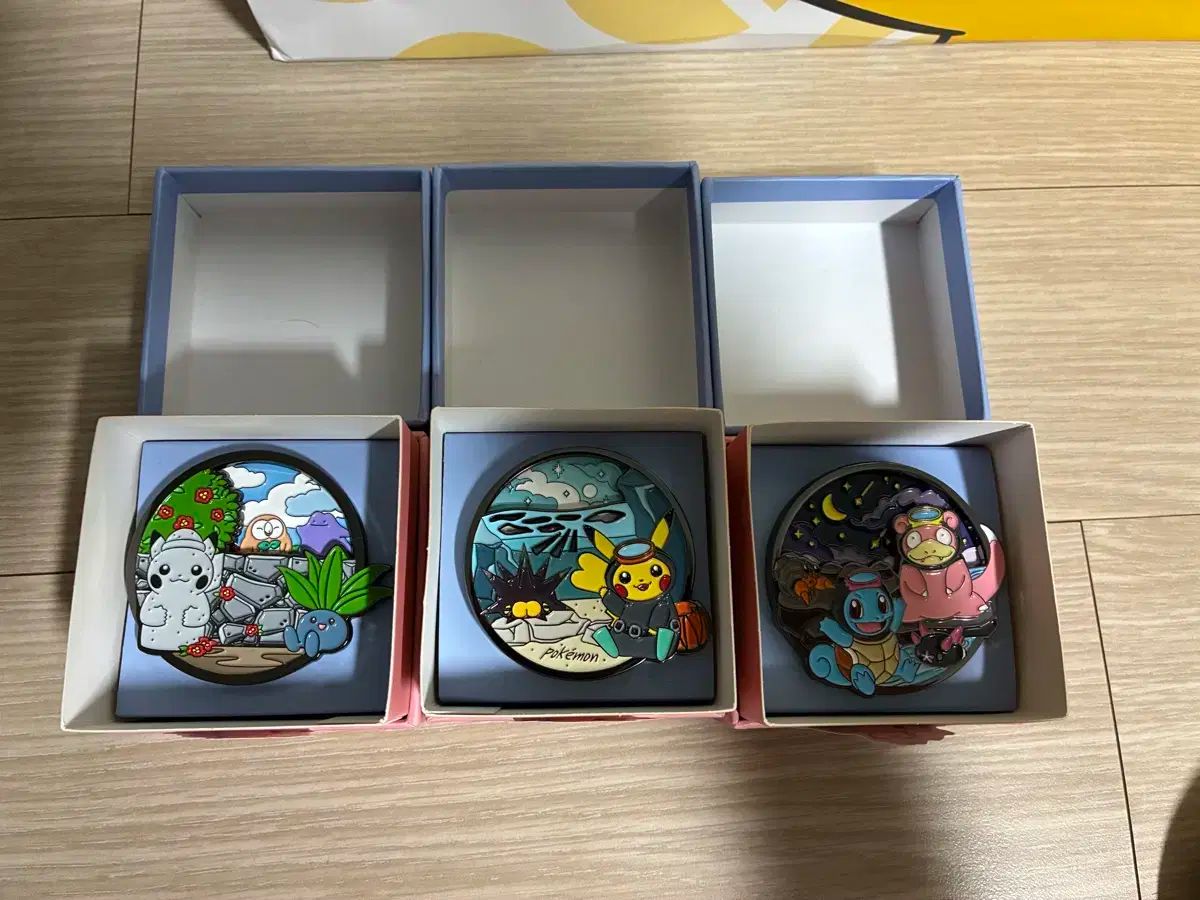 チェジュ島 ポケットモンスター 缶バッジ 3種 海女セット