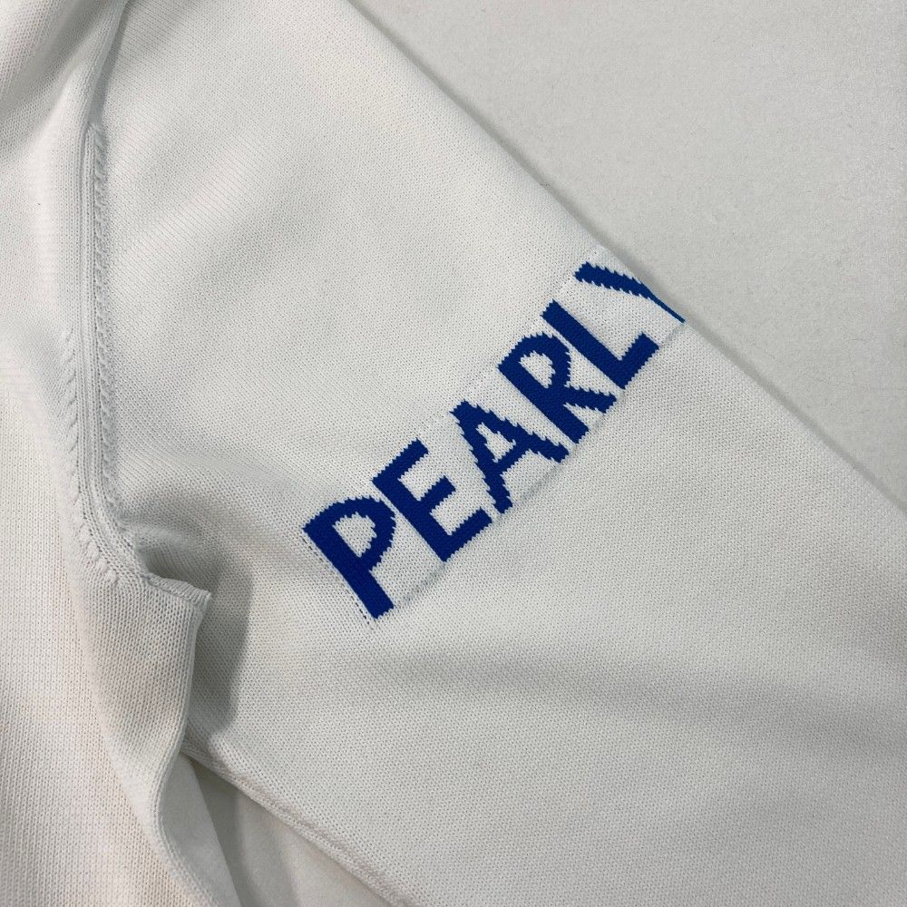 サイズ：4 PEARLY GATES パーリーゲイツ  ニット セーター  ホワイト系 [240101442727] ゴルフウェア メンズ ストスト サイズ：4 PEARLY GATES パーリーゲイツ ニット セーター