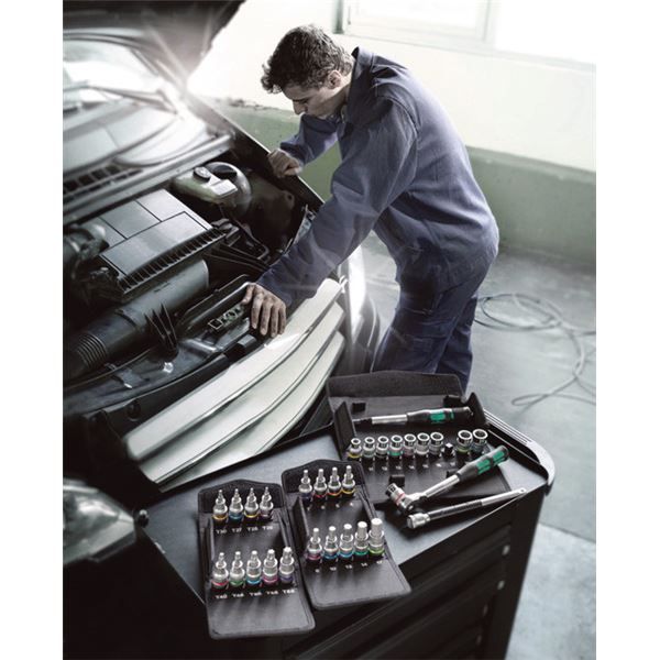 WERA ヴェラ 差込角1 2inch 9点組 ビットソケットセット 保持機能付き T20-T60 004202 工具 ツール DIY 作業工具 道具 HRDEVELOPMENT_JP