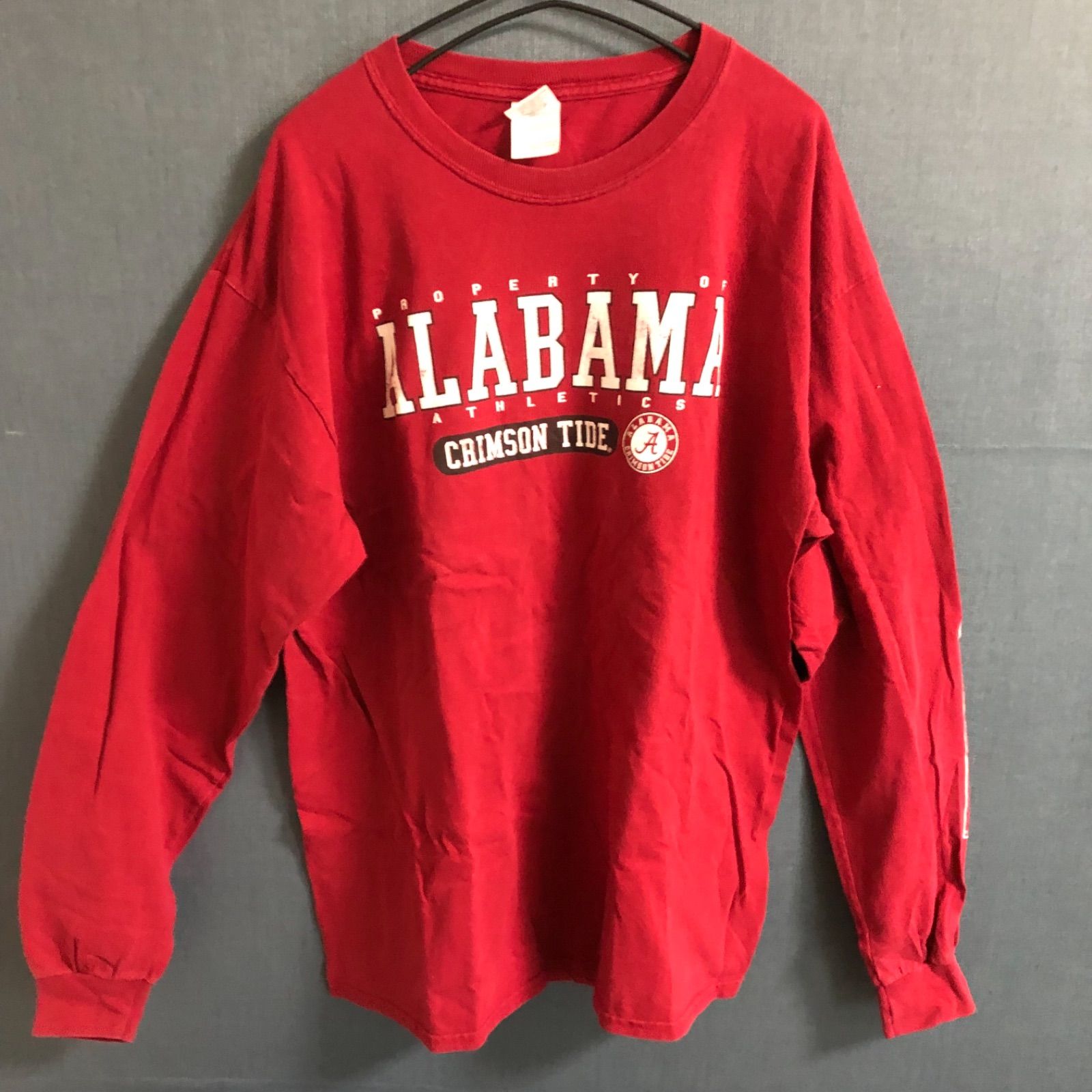 今季ブランド UNIVERSITY スウェット 長袖 ALABAMA ゾウ Lサイズ tdh