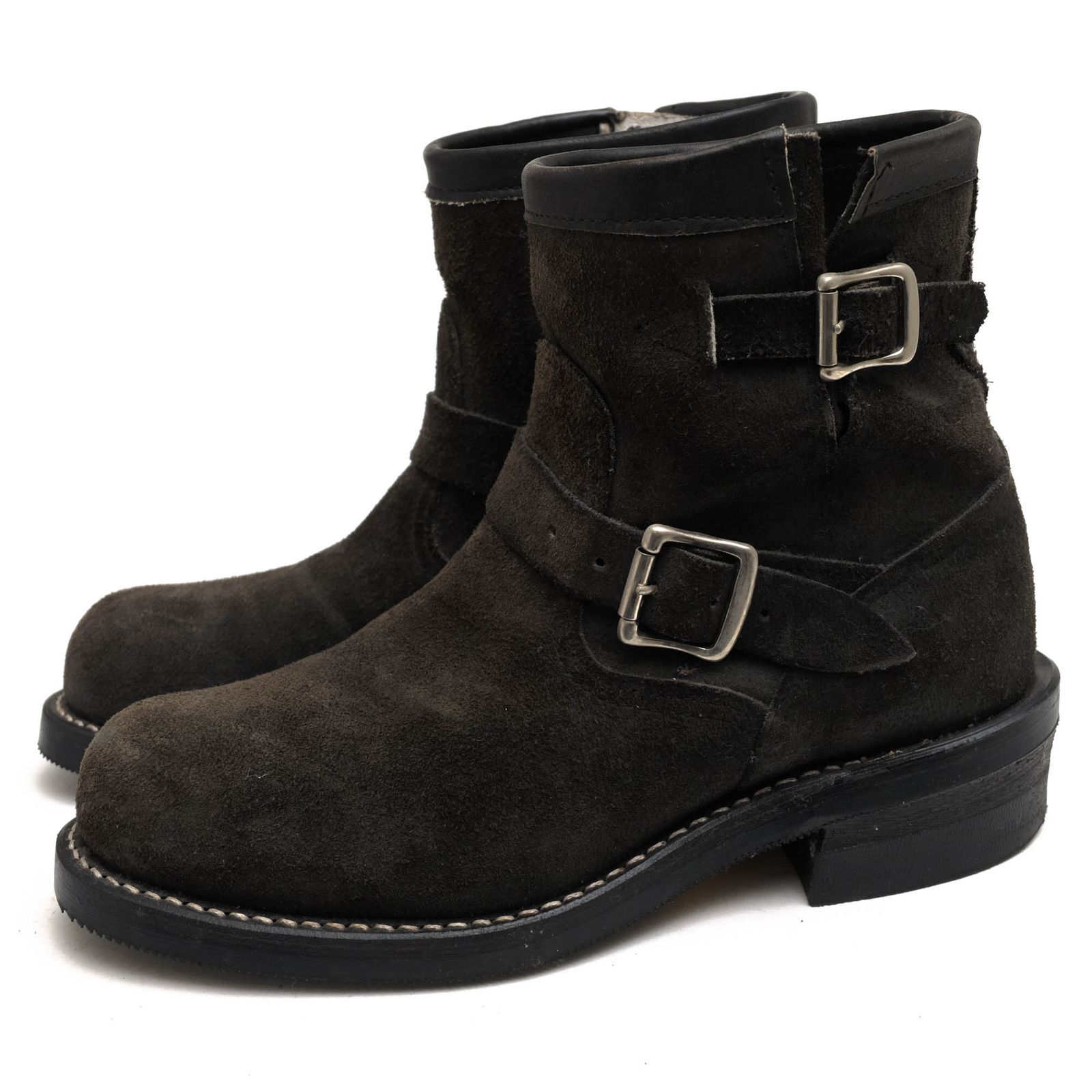 チペワ CHIPPEWA メンズ スエード素材 エンジニアブーツ 8Eショート丈 