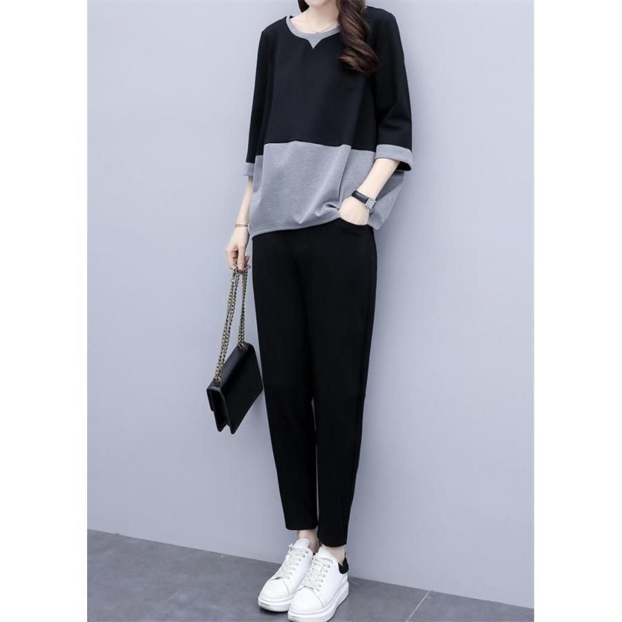 ジャージ セットアップ 即購入OK レディース 上下セット スウェット 春夏 半袖Ｔシャツ カットソー スポーツウェア 一部即納 アウトドア ロングパン 1hy1742