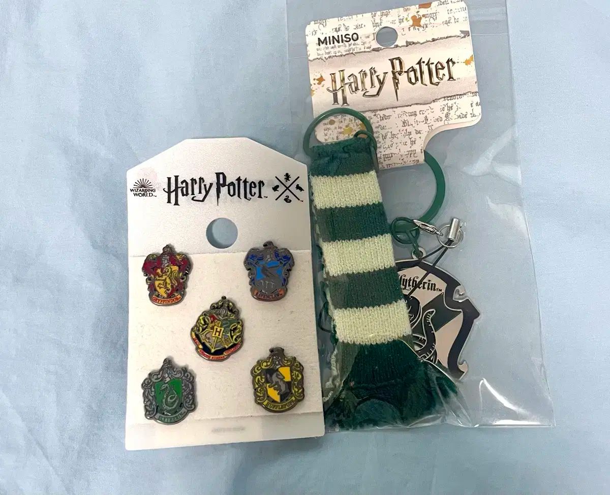 harry potter ハリーポッター 寮 バッジ スリザリン キーリング