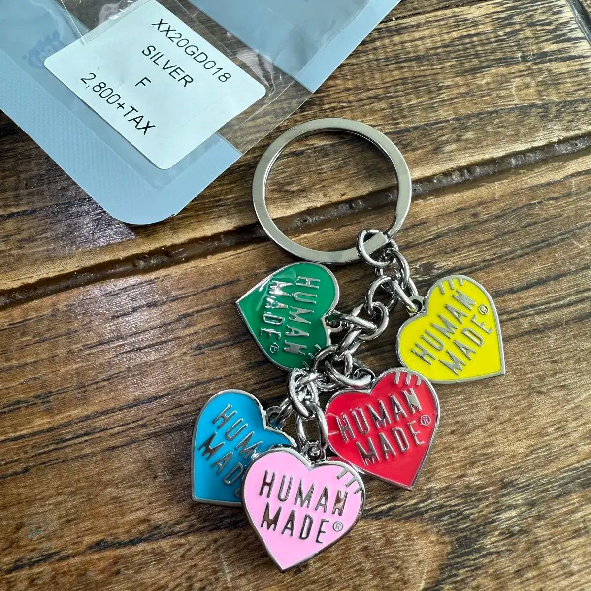 HUMAN MADE(ヒューマンメイド) ハート キーホルダー