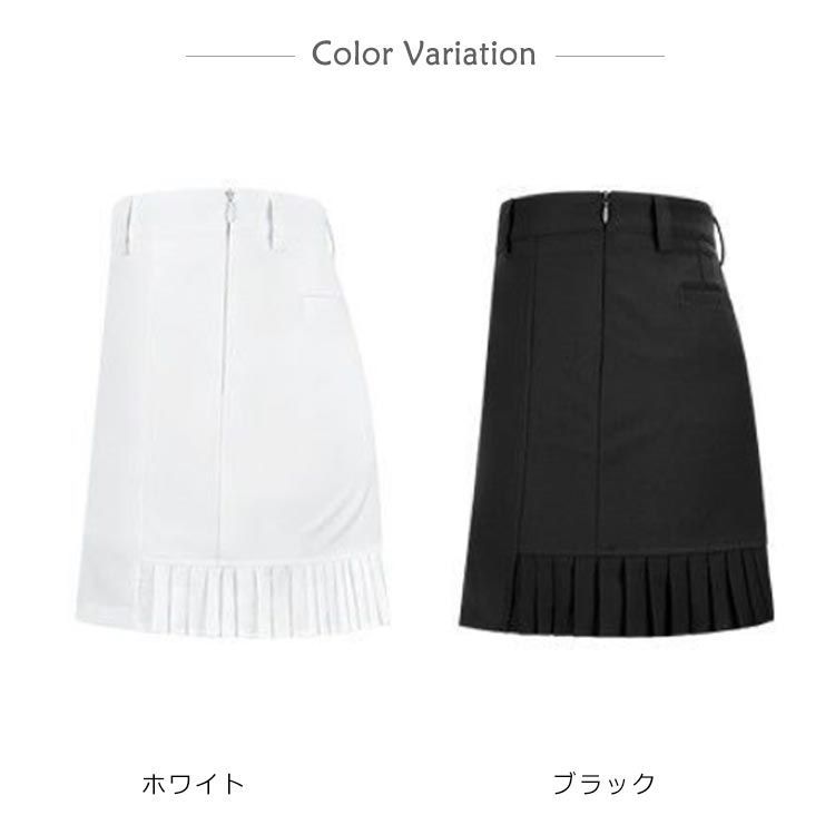 ゴルフ レディース ジーフォア スカート（ホワイト）Sサイズ