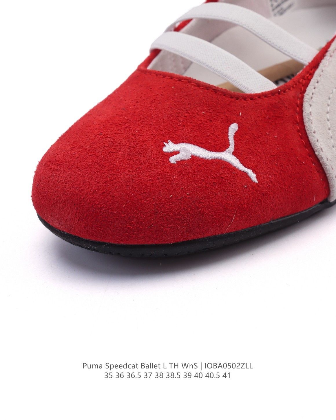 新品 PUMA SPEEDCAT BALLET レッド バレエシューズ レディース