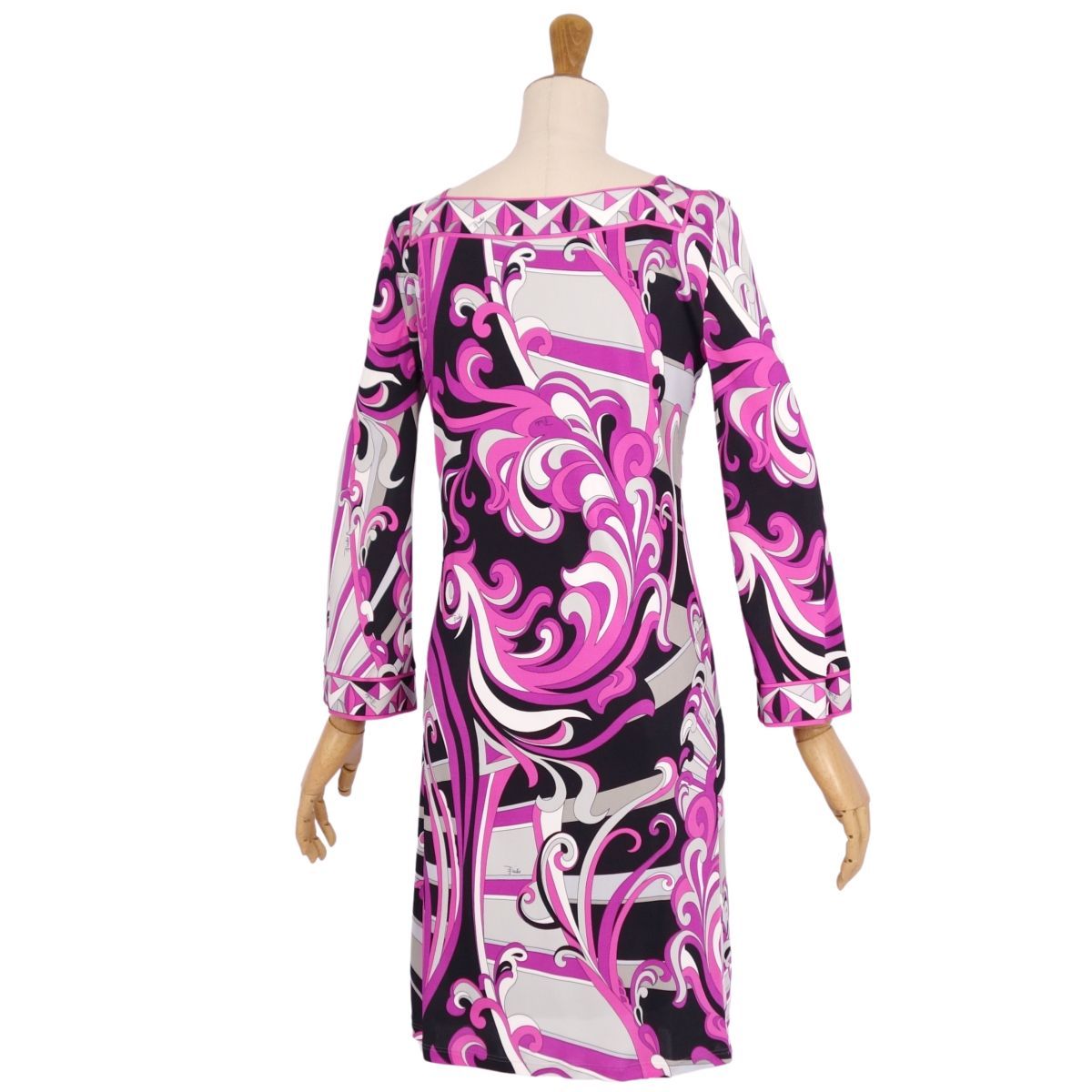 未使用 エミリオプッチ EMILIO PUCCI ワンピース ロングスリーブ 総 