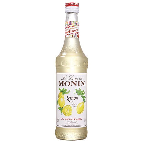 日仏貿易 モナン レモン シロップ 700ml瓶×6本入× 2ケース ｜ シロップ ノンアルコール ノンアル カフェ フレーバー 割材 レモン