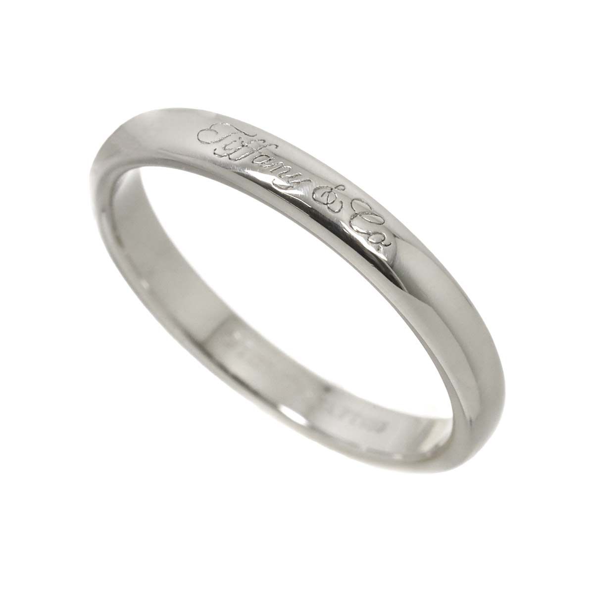 ティファニー TIFFANY&Co. ルシダ ノーツ バンド 16号 リング 幅3mm Pt 