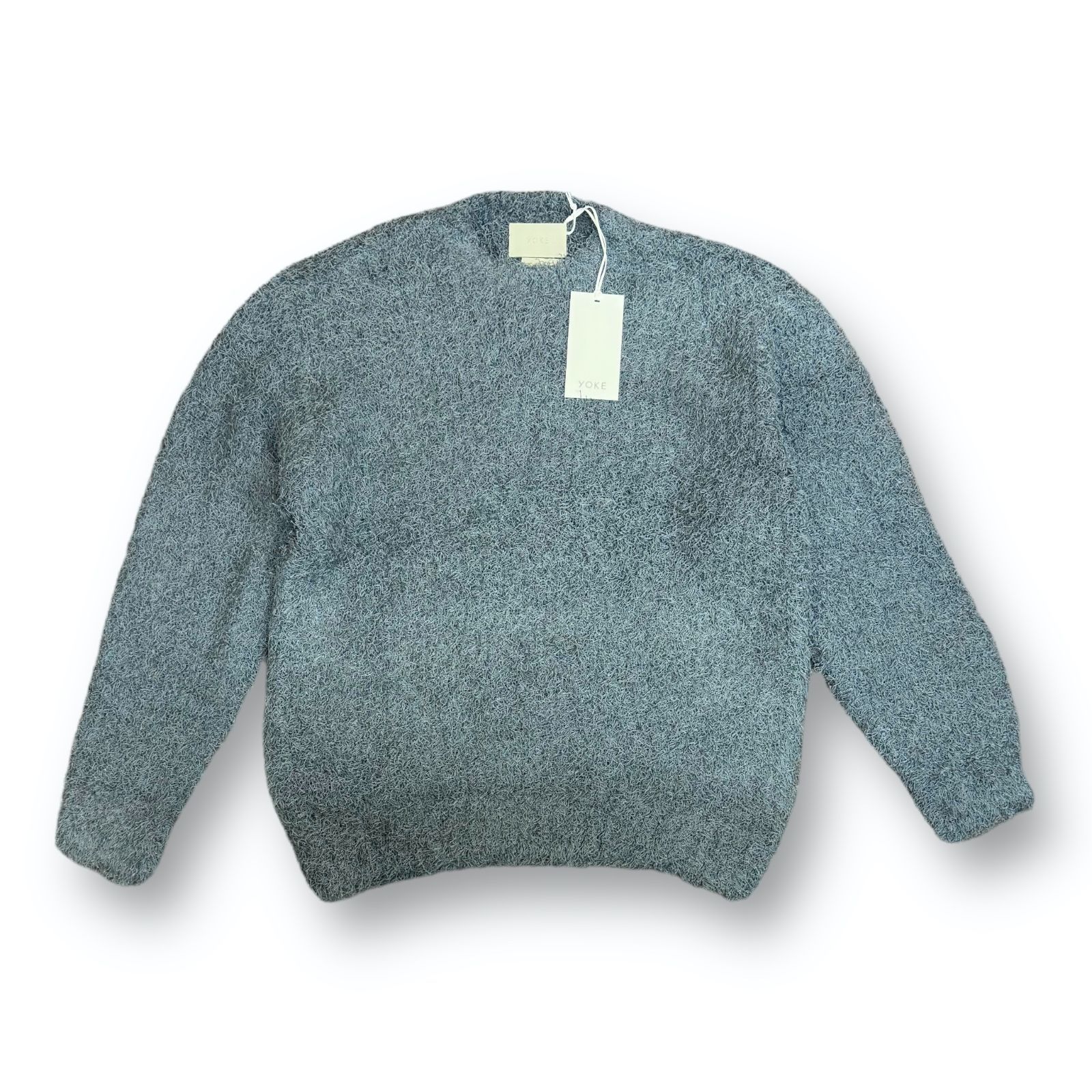 定価39600円 新品 YOKE 22SS BUSHY COTTON CREW NECK ブッシーコットン 