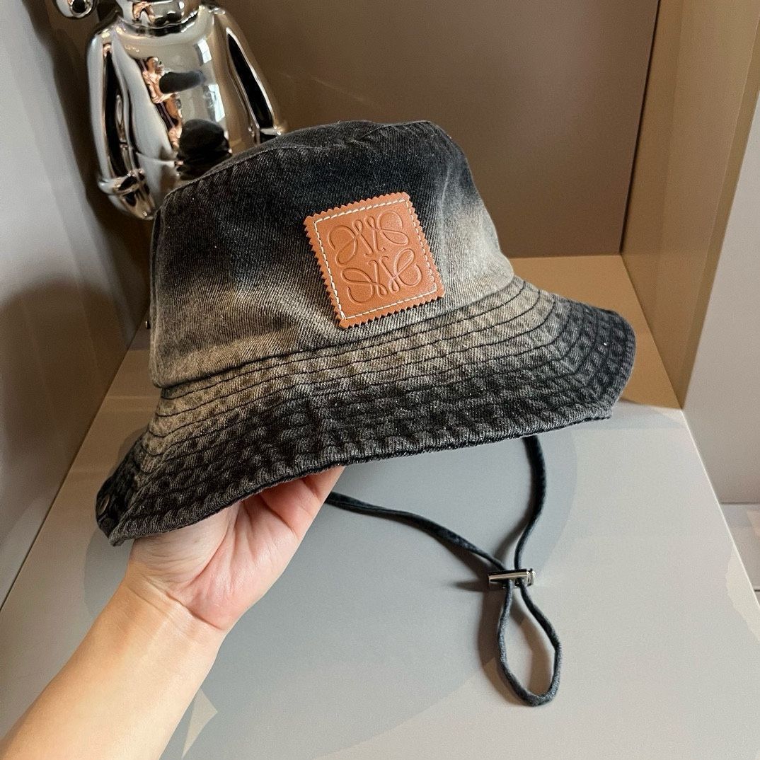 LOEWE ロエウェ デニムフィッシャーマンハット -MM輸入1