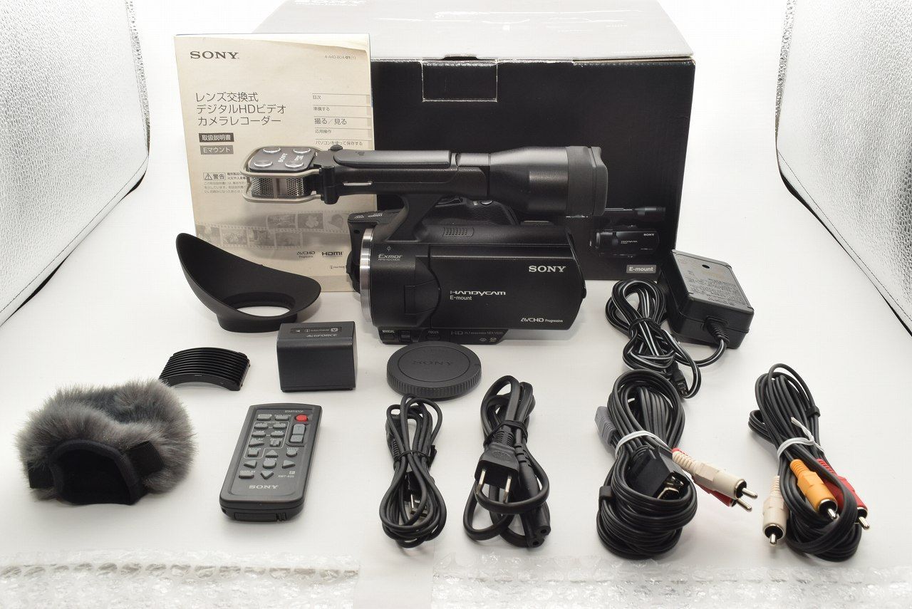 SONY ソニー レンズ交換式デジタルHDビデオカメラレコーダー NEX-VG30 - メルカリ