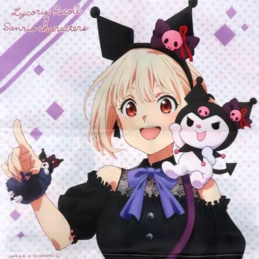 【中古】クッションカバー・ピローケース 錦木千束×クロミ/井ノ上たきな×マイメロディ クッションカバー 「リコリス・リコイル×サンリオキャラクターズ PremiumShop」