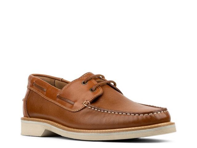 送料無料 ドナルドプリネール メンズ デッキシューズ シューズ Foster Boat Shoe Taupe