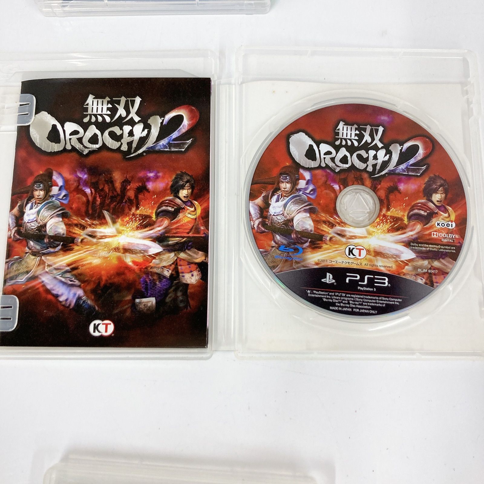 ☆ PS3 ソフト5本セット TOROY無双/ 無双OROCHI Z/ 無双OROCHI 2/ 真・三国無双5 Empires/ アナザーセンチュリーズエピソードR【ゲームソフト】【1】