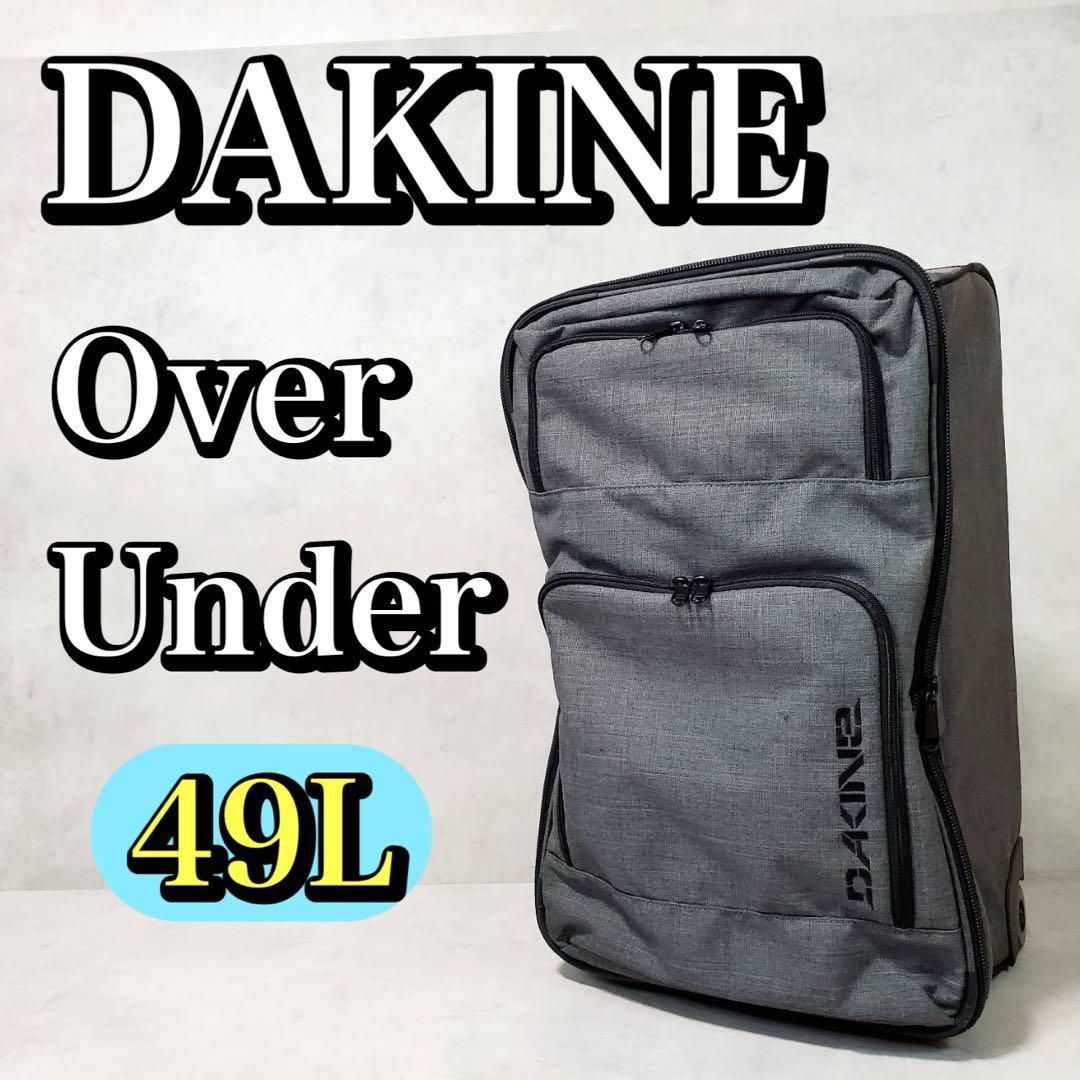 美品 ダカイン DAKINE キャリーケース スーツケース 49L ブラック 美品】DAKINE ダカイン Over Under 49L ブラック スーツケース