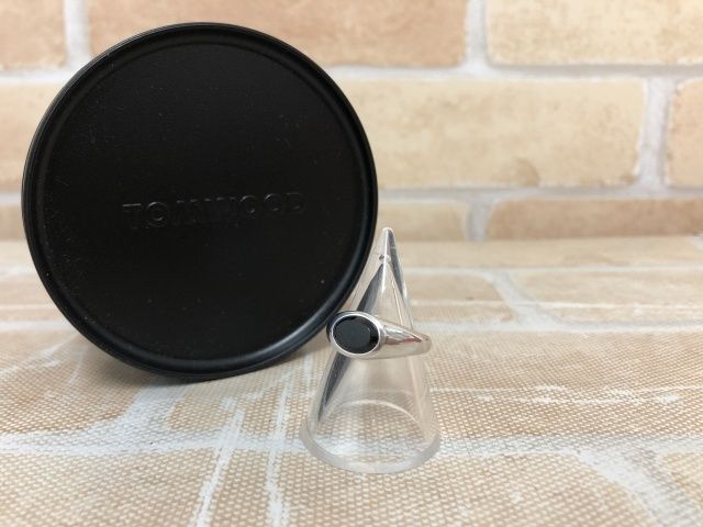 ケース有 TOM WOOD トムウッド CUSHION RING 指輪 シルバー 111438526