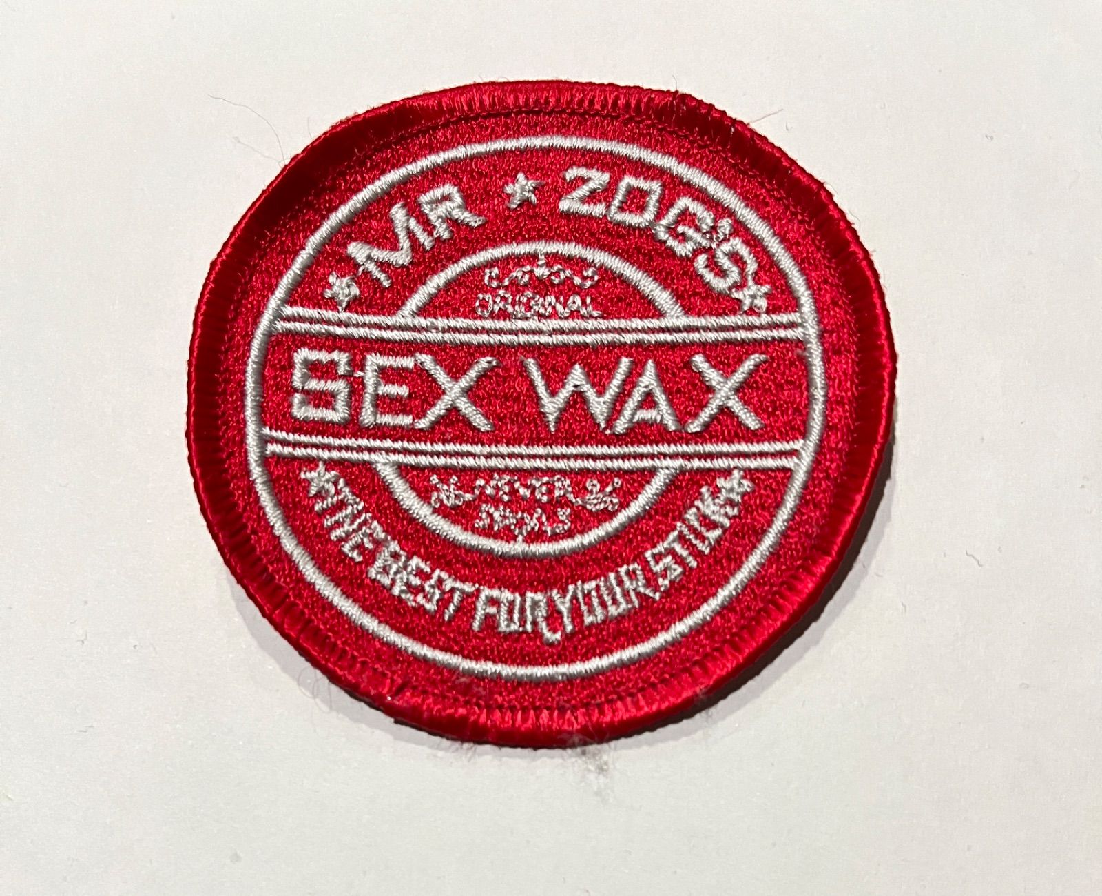 89％以上節約 SEX WAX セックスワックス ワッペン レア