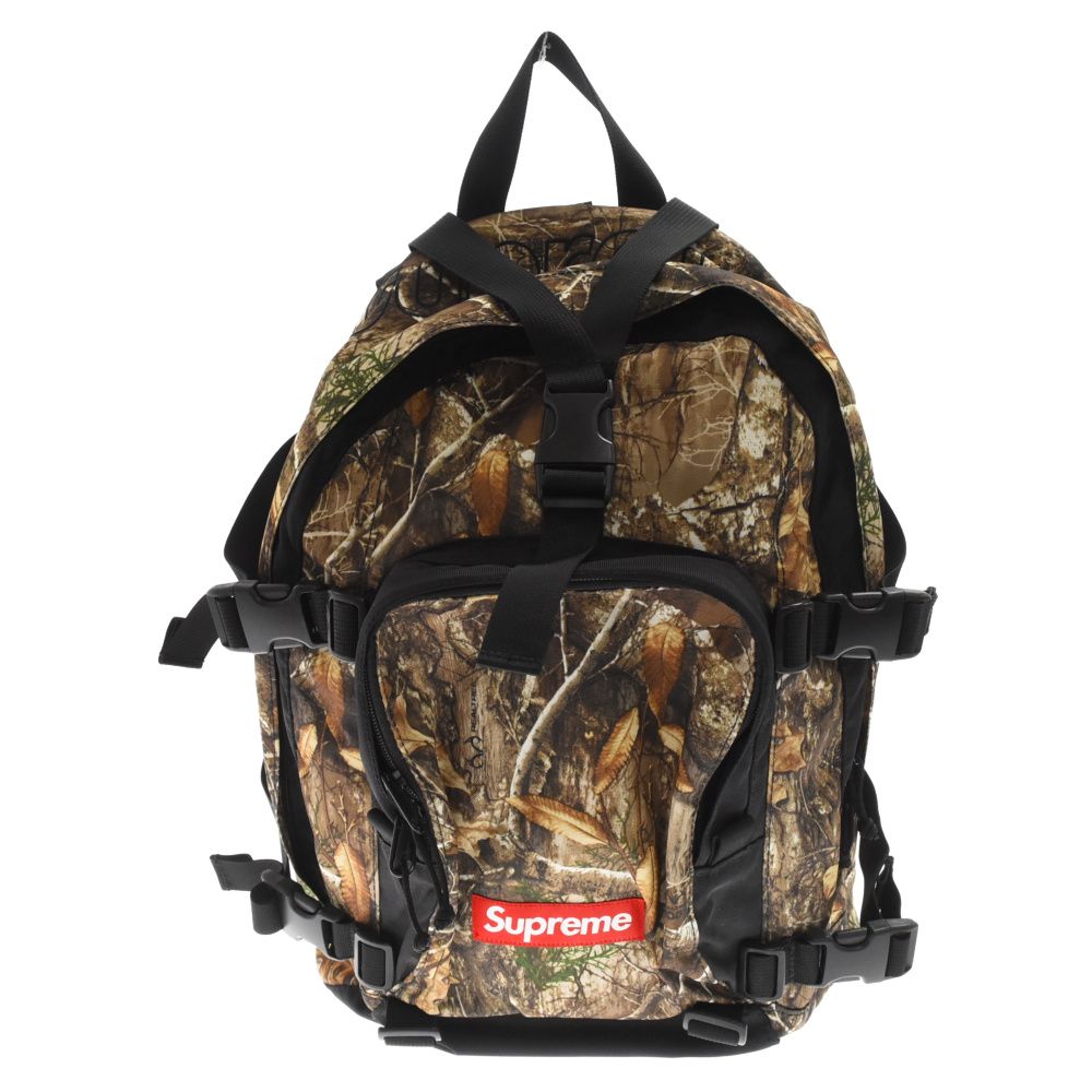 SUPREME (シュプリーム) 19AW Real tree Camo Backpack リアルツリーカモ バックパック リュック ブラウン