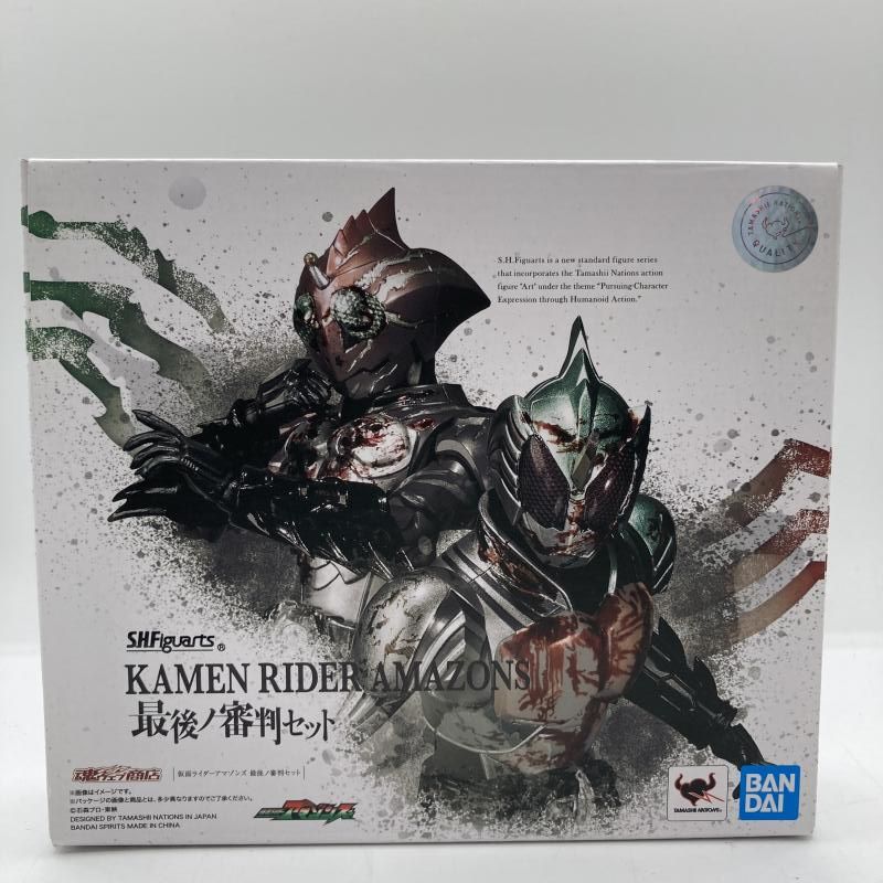 【中古】S.H.Figuarts 仮面ﾗｲﾀﾞｰｱﾏｿﾞﾝｽﾞ 最後ﾉ審判ｾｯﾄ 仮面ﾗｲﾀﾞｰｱﾏｿﾞﾝｽﾞ THE MOVIE 最後ﾉ審判[90]