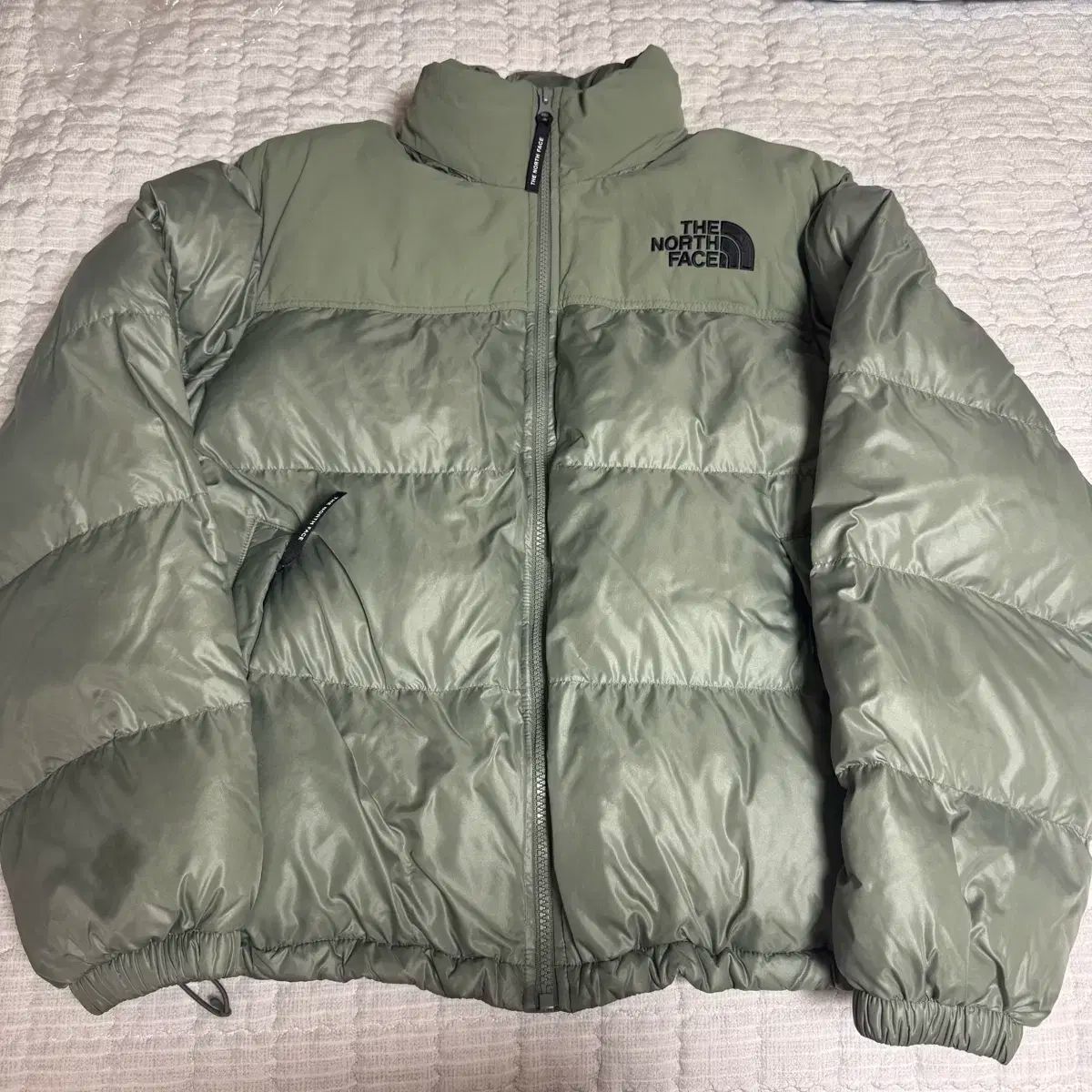 美品　THE NORTH FACE ヌプシ オンボール ダウンジャケット カーキ THE NORTH FACE(ザノースフェイス) Nuptse(ヌプシ) オンボール