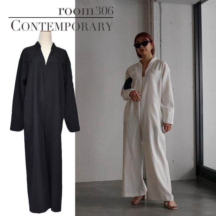 room306 CONTEMPORARY ワンオール オールインワン 長袖 つなぎ 