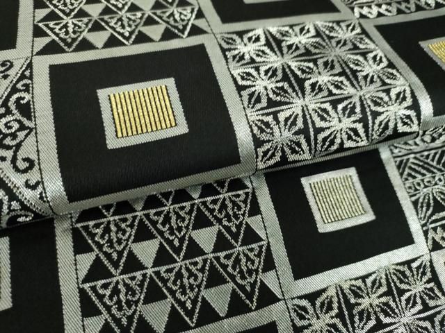 平和屋着物○西陣織 天平初年創始の京の老舗 洛陽織物 六通柄袋帯