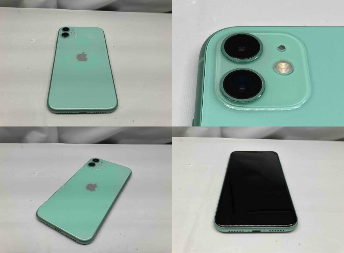 中古品〕 iPhone11 64GB グリーン MWLY2J／A SIMフリー【258】 APPLE