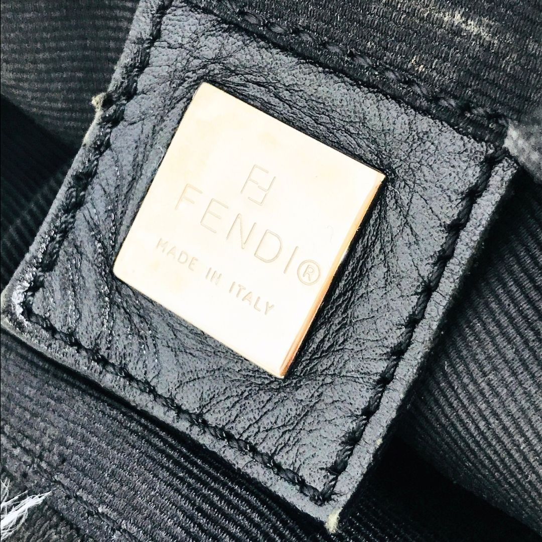 FENDI フェンデイ トートバッグ エコバッグ 楕円形 バケツ型