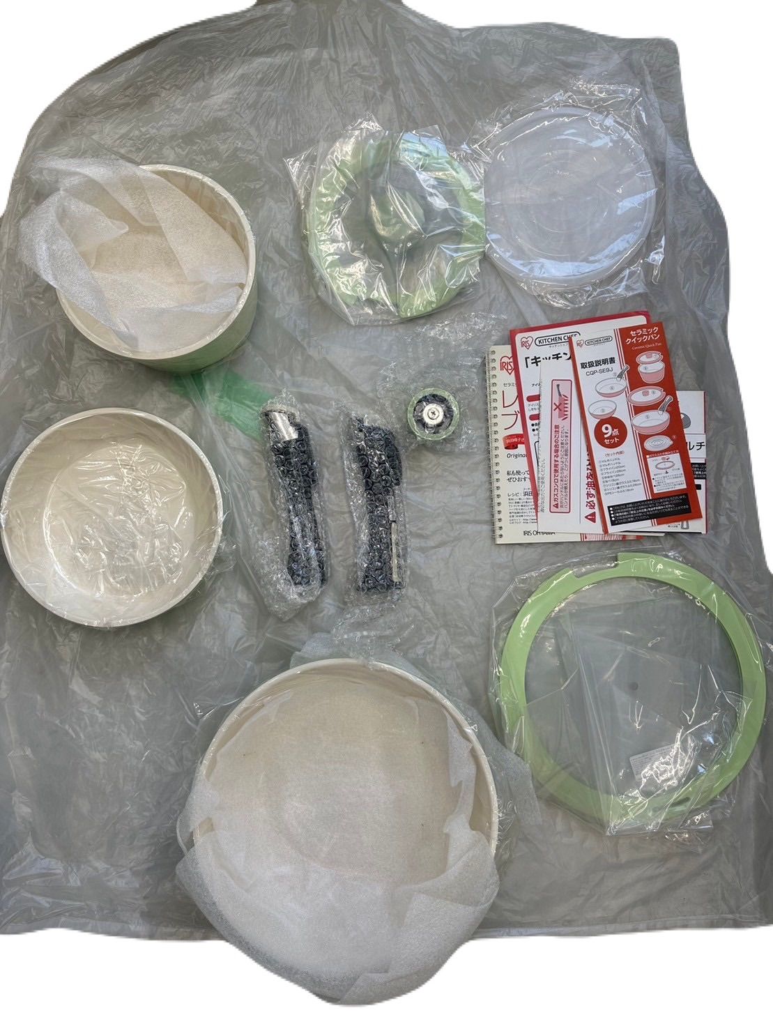 新品】アイリス セラミックパン9点セット - メルカリ