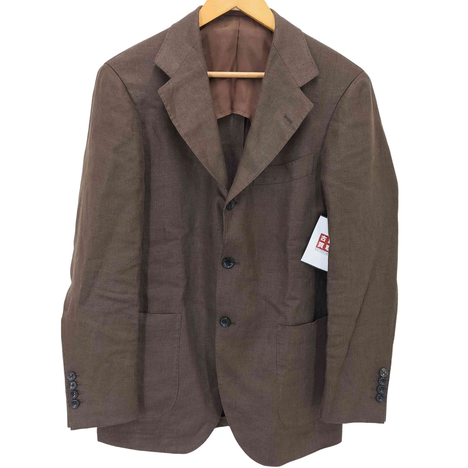 ビームスエフ BEAMS F 24SS BAIRD McNUTT ブラウンリネン