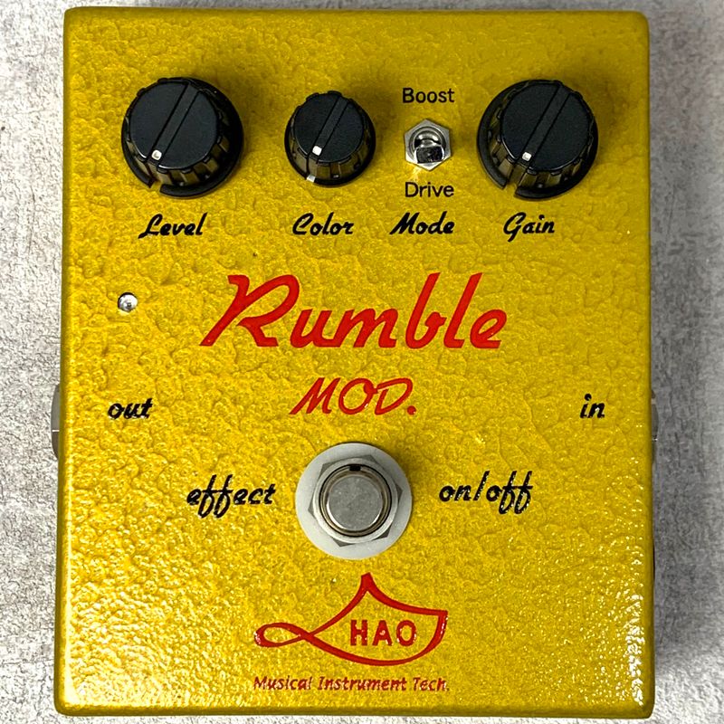 サ*ア様 HAO Rumble C.D.S. ギターエフェクター（ジャンク品） Suhr サー Riot Black Edition ディストーション ギター