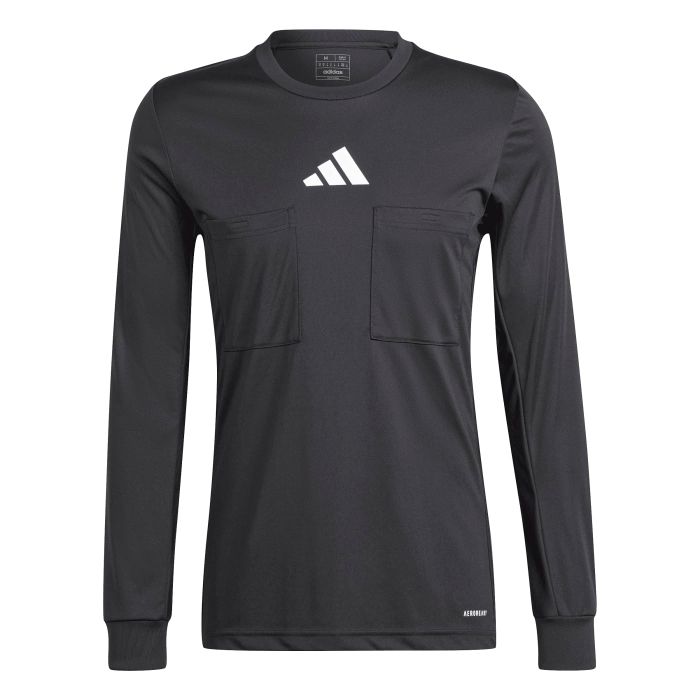 【新品・2営業日で発送】ADIDAS アディダス 43_レフェリー24ナガソデシャツ- (IFC20) 色 : BLK サイズ : M 