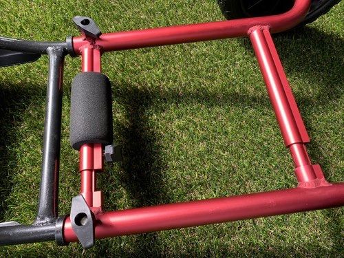 ボートのマウントに差し込むマウントドーリー